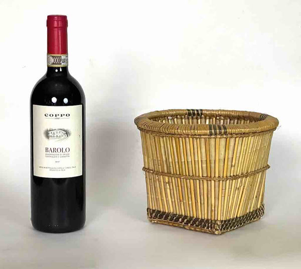 Sturdy Banana Leaf Dogon Basket - Mali | 6 x 8"