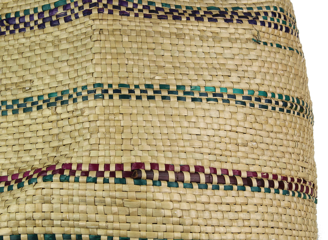 Woven Flexible Tote Style Grass Basket - Niger Bend
