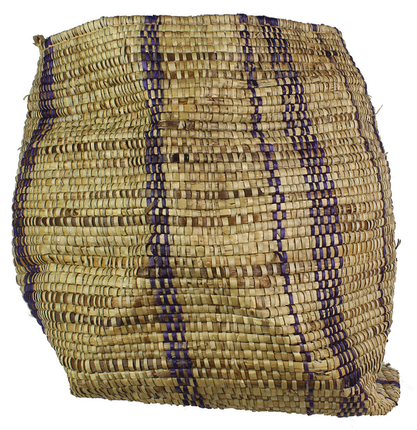 Vintage Woven Flexible Tote Style Grass Basket - Niger Bend