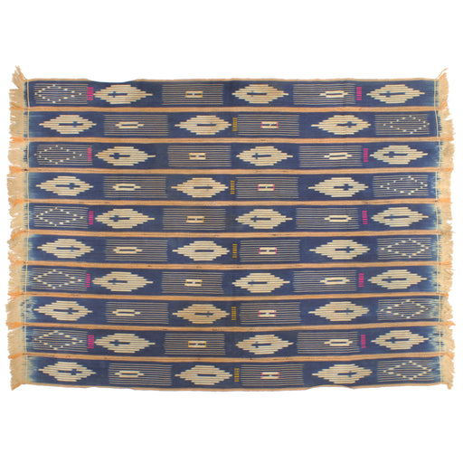 Vintage Baule Textile "Wrapper" | 57" x 40" - Niger Bend
