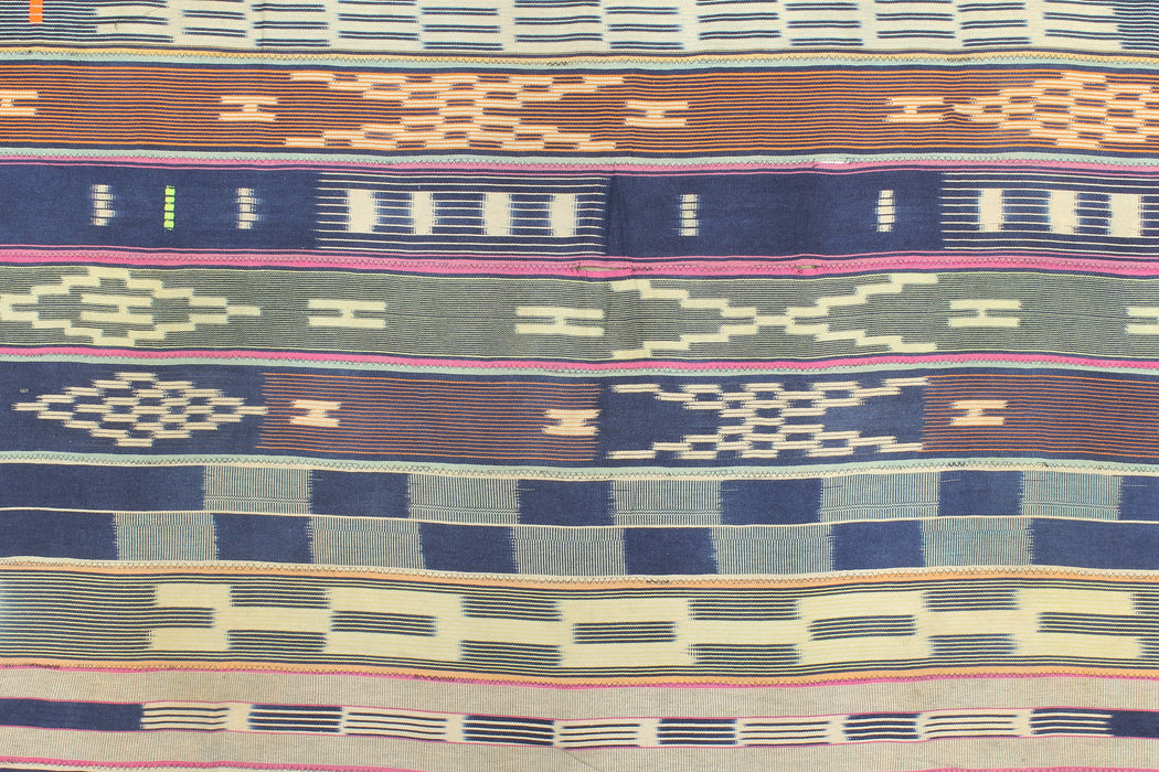 Vintage Baule Textile "Wrapper" | 56" x 41" - Niger Bend