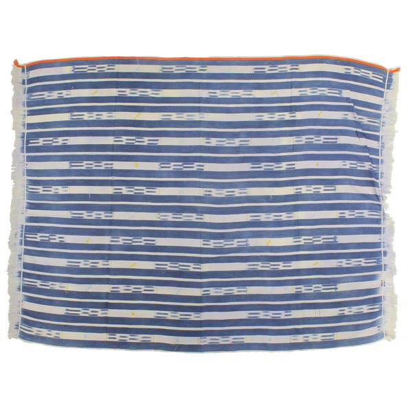 Vintage Baule Textile "Wrapper" | 58" x 43" - Niger Bend