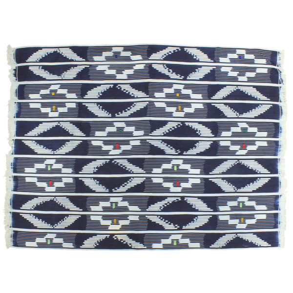 Vintage Baule Textile "Wrapper" | 62" x 44" - Niger Bend