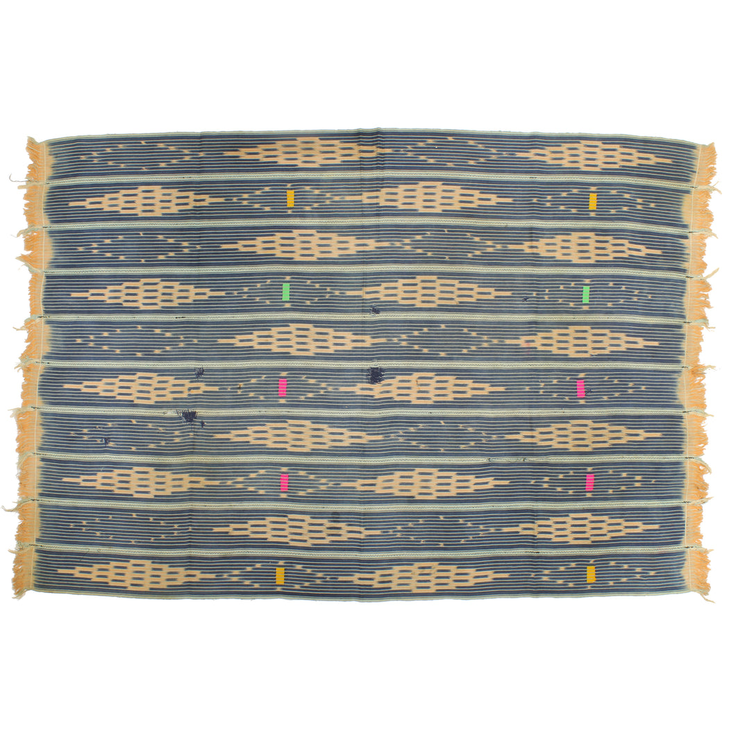 Vintage Baule Textile "Wrapper" | 60" x 40" - Niger Bend