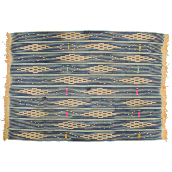Vintage Baule Textile "Wrapper" | 60" x 40" - Niger Bend