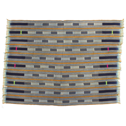 Vintage Baule Textile "Wrapper" | 59" x 42" - Niger Bend