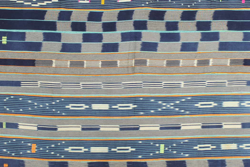Vintage Baule Textile "Wrapper" | 58" x 39" - Niger Bend