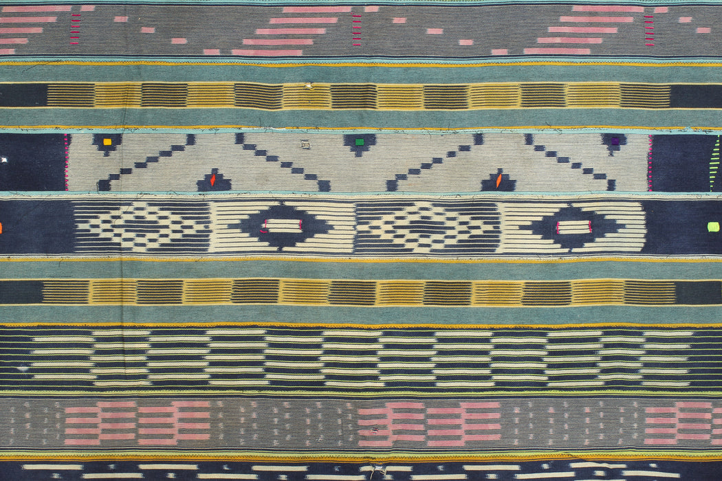 Vintage Baule Textile "Wrapper" | 58" x 37" - Niger Bend