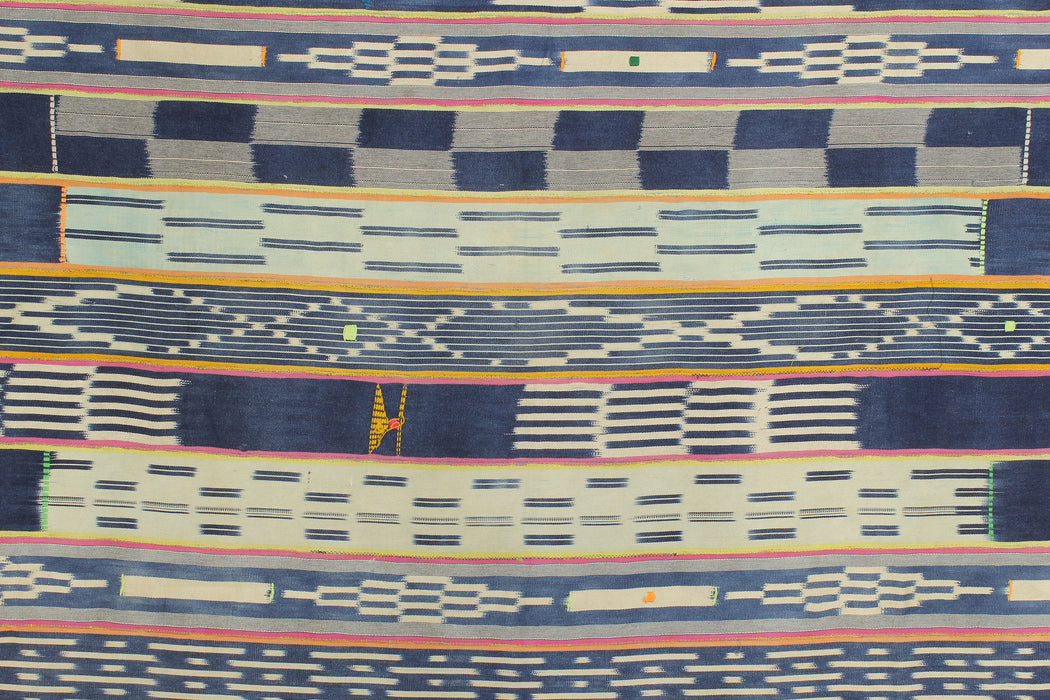 Vintage Baule Textile "Wrapper" | 62" x 41" - Niger Bend