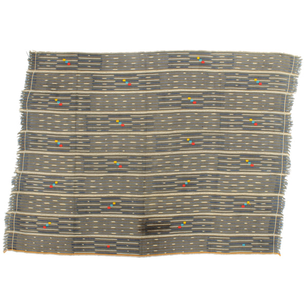 Vintage Baule Textile "Wrapper" | 55" x 41" - Niger Bend