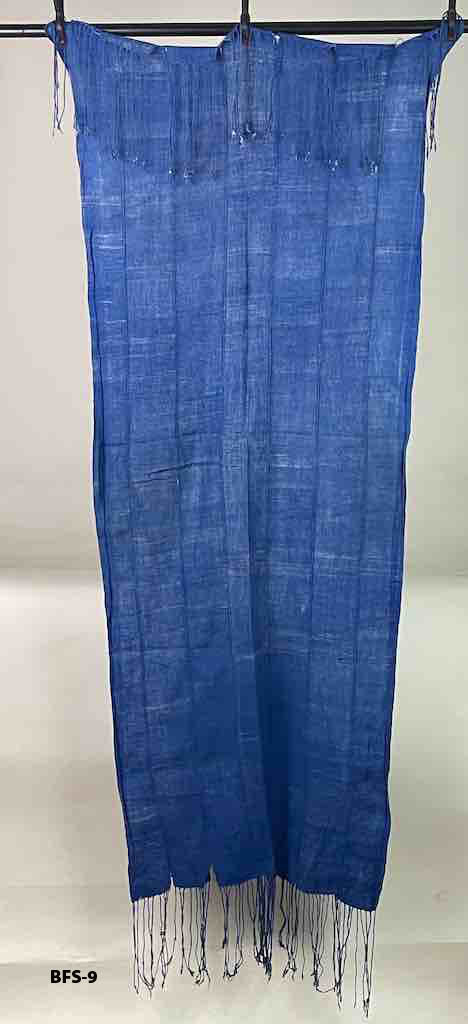 Vintage Mossi Indigo Wedding Shawl - Burkina Faso