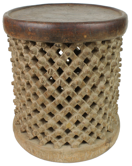 Bamileke Throne Spider Web Stool - Niger Bend