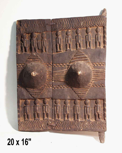 Small old granary door