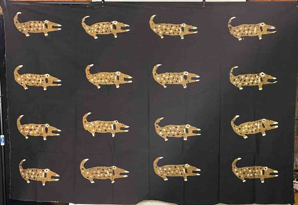 Bamana Animal Design Contemporary Mudcloth - Mali