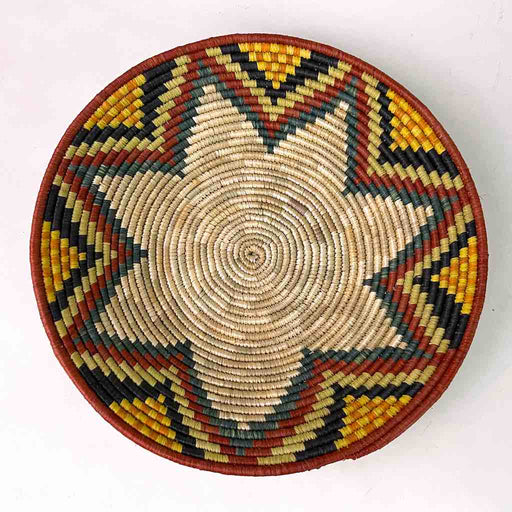 Finest Quality Handwoven Batoro Raffia Basket/Bowl | 8.75"