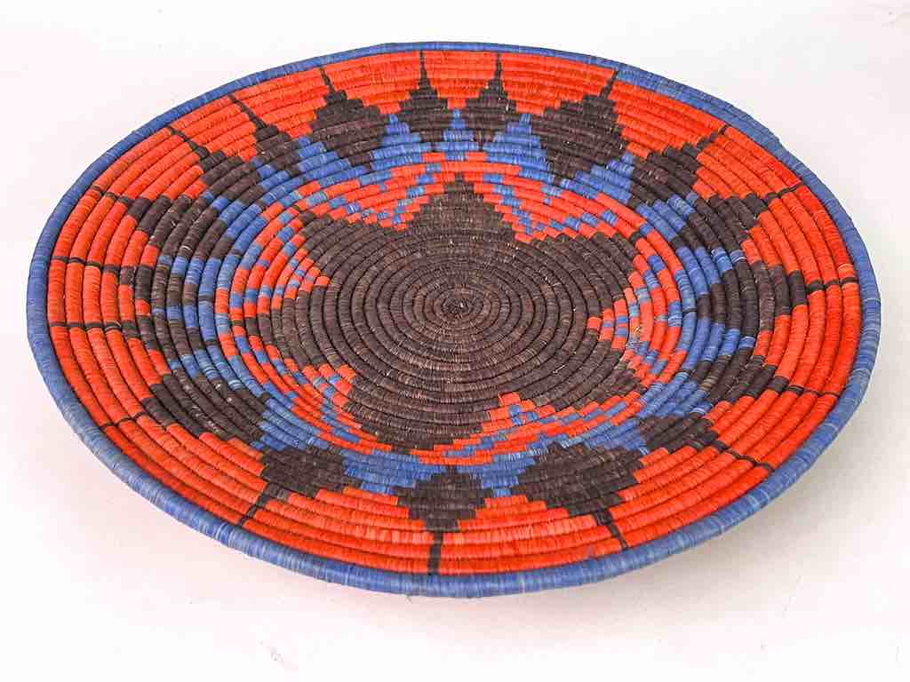 Finest Quality Handwoven Batoro Raffia Basket/Bowl | 13"