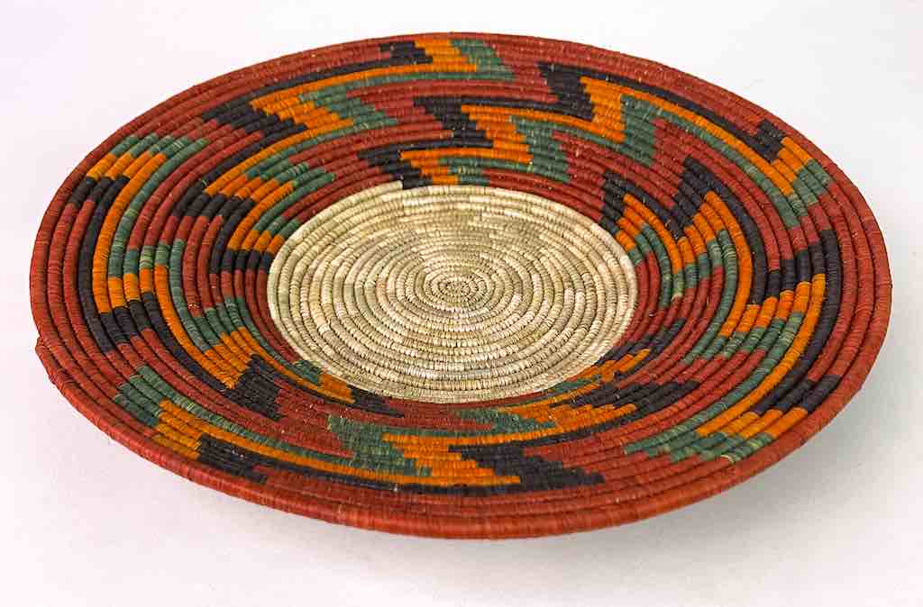 Finest Quality Handwoven Batoro Raffia Basket/Bowl | 11.5"