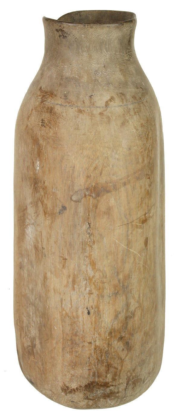 Vintage Hima Milk Vessel Decor Vase | 12.5" - Niger Bend