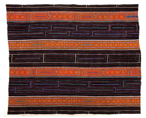 Vintage Hmong Textile (77"x 65") - Niger Bend