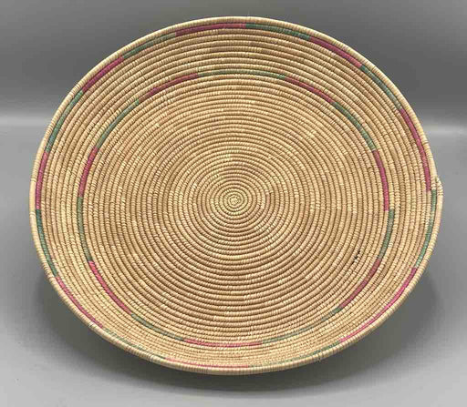 Shallow Sahelian Tight Weave Fulani Basket - Burkina Faso