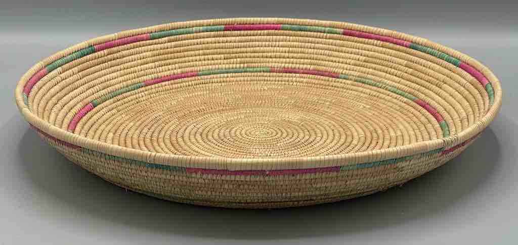 Shallow Sahelian Tight Weave Fulani Basket - Burkina Faso