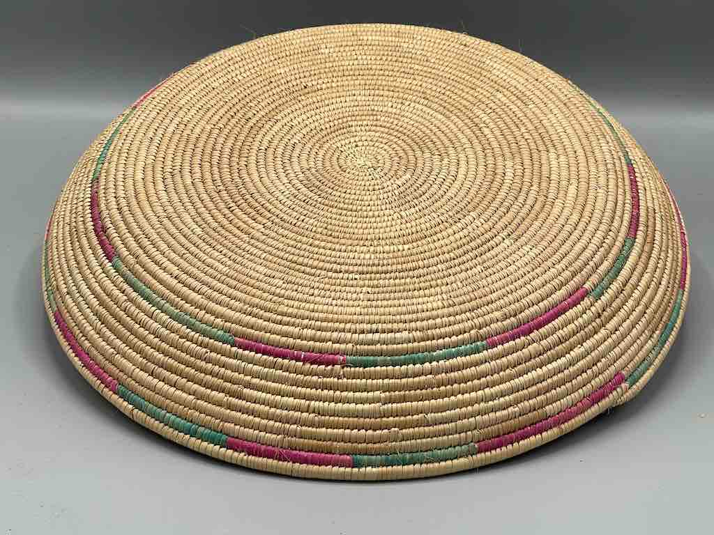 Shallow Sahelian Tight Weave Fulani Basket - Burkina Faso