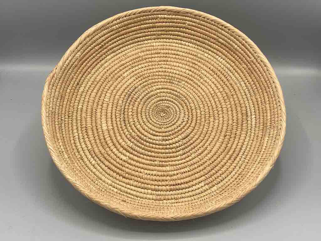 Shallow Sahelian Tight Weave Fulani Basket - Burkina Faso