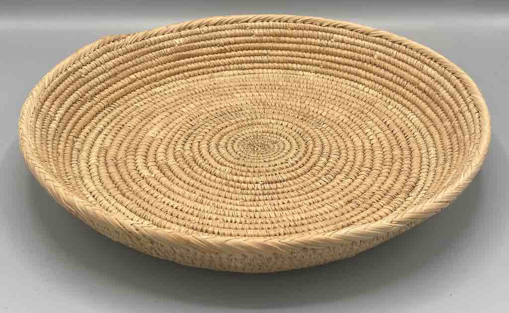 Shallow Sahelian Tight Weave Fulani Basket - Burkina Faso