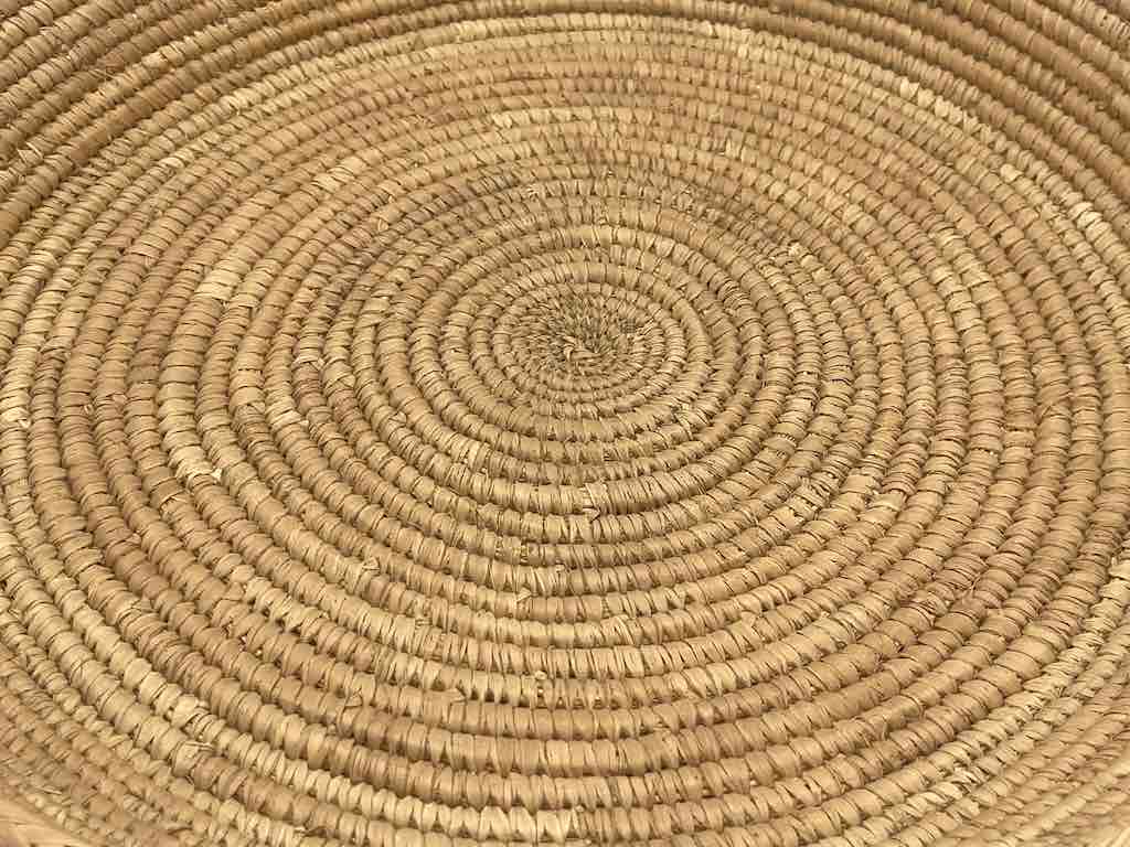 Shallow Sahelian Tight Weave Fulani Basket - Burkina Faso