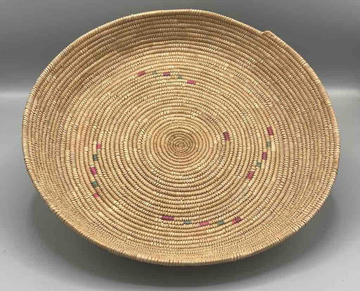 Shallow Sahelian Tight Weave Fulani Basket - Burkina Faso