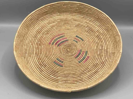 Shallow Sahelian Tight Weave Fulani Basket - Burkina Faso