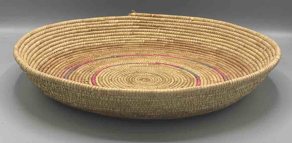 Shallow Sahelian Tight Weave Fulani Basket - Burkina Faso