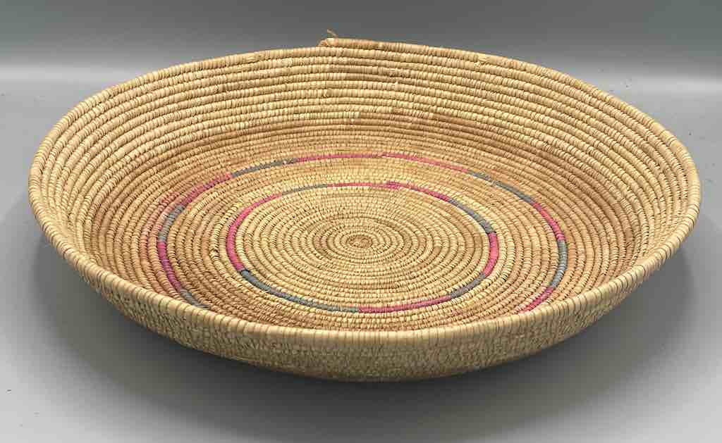 Shallow Sahelian Tight Weave Fulani Basket - Burkina Faso