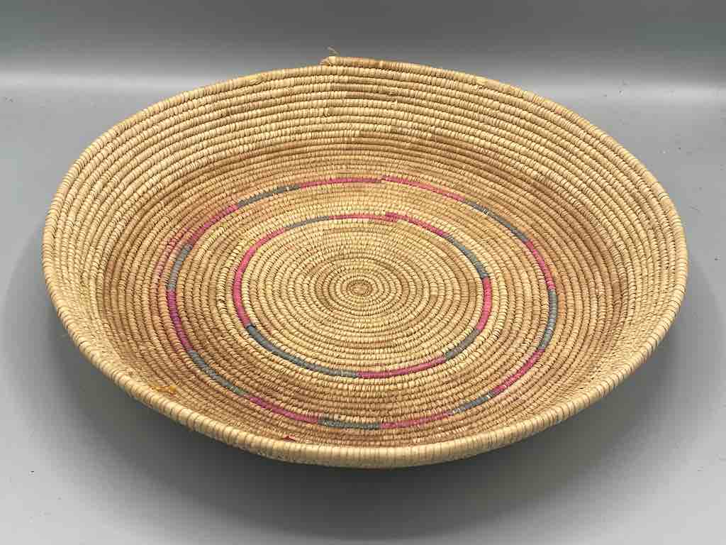 Shallow Sahelian Tight Weave Fulani Basket - Burkina Faso