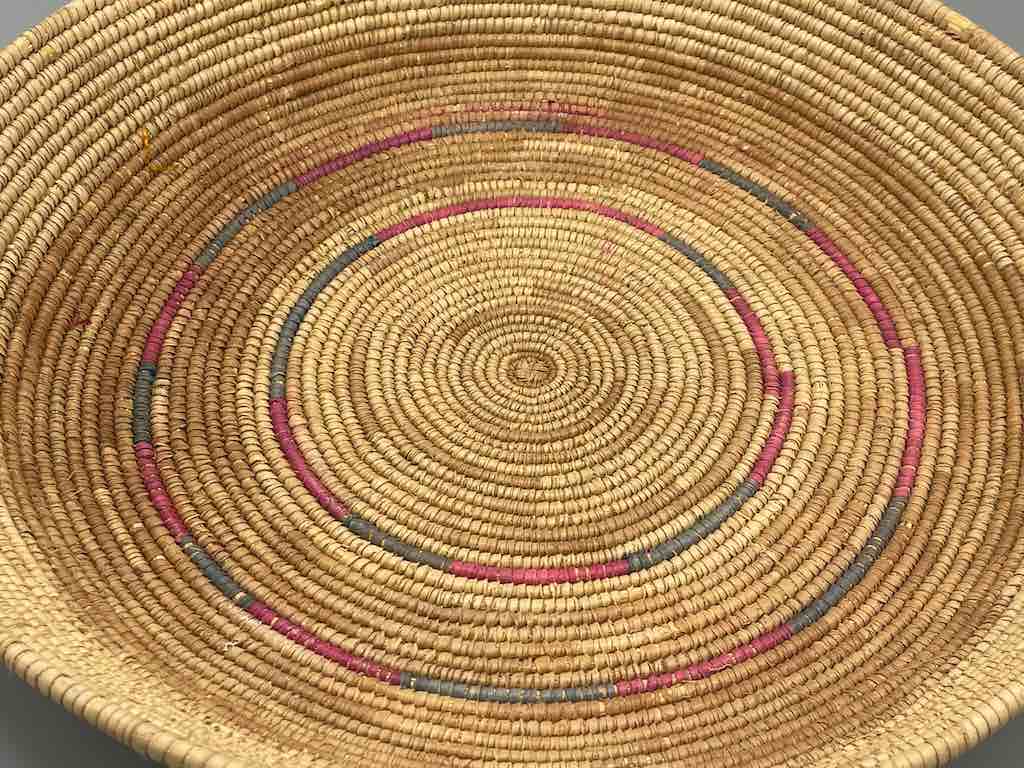 Shallow Sahelian Tight Weave Fulani Basket - Burkina Faso