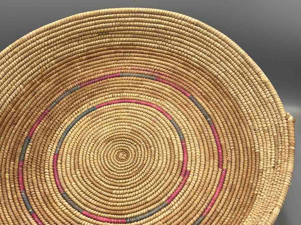 Shallow Sahelian Tight Weave Fulani Basket - Burkina Faso