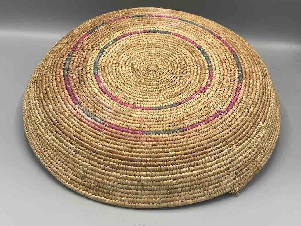 Shallow Sahelian Tight Weave Fulani Basket - Burkina Faso