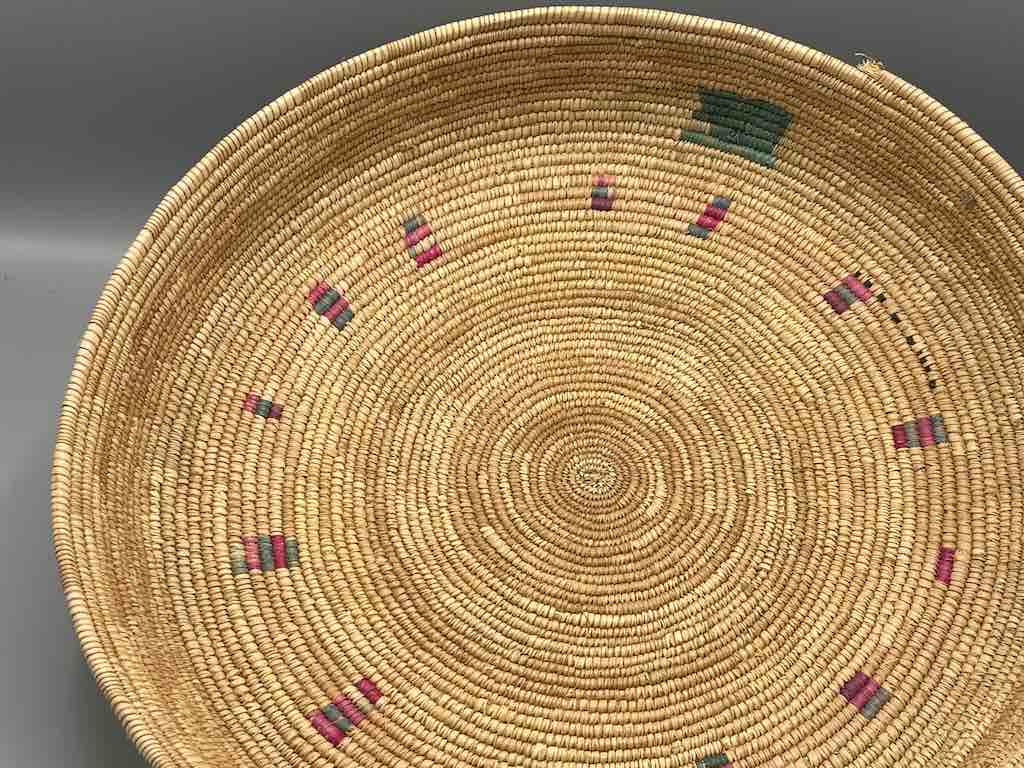 Shallow Sahelian Tight Weave Fulani Basket - Burkina Faso