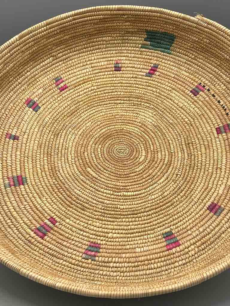 Shallow Sahelian Tight Weave Fulani Basket - Burkina Faso