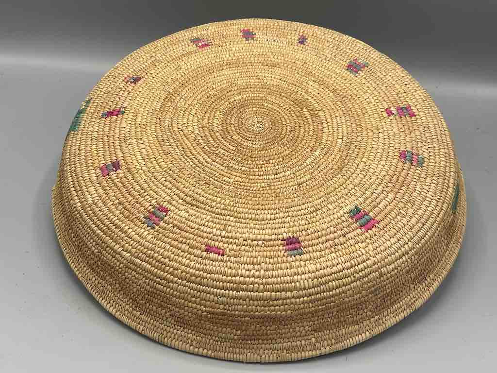 Shallow Sahelian Tight Weave Fulani Basket - Burkina Faso