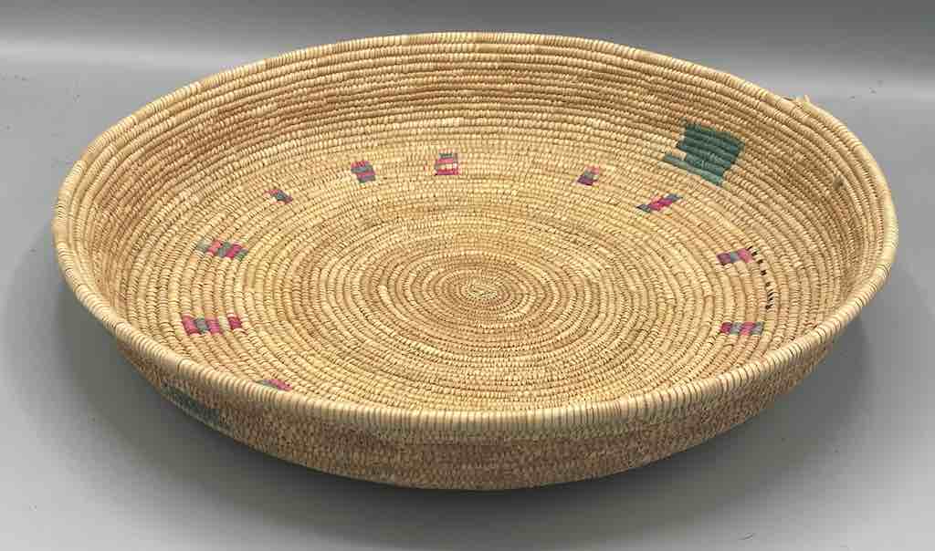 Shallow Sahelian Tight Weave Fulani Basket - Burkina Faso