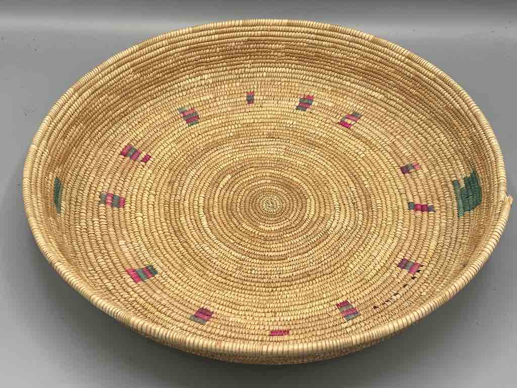 Shallow Sahelian Tight Weave Fulani Basket - Burkina Faso