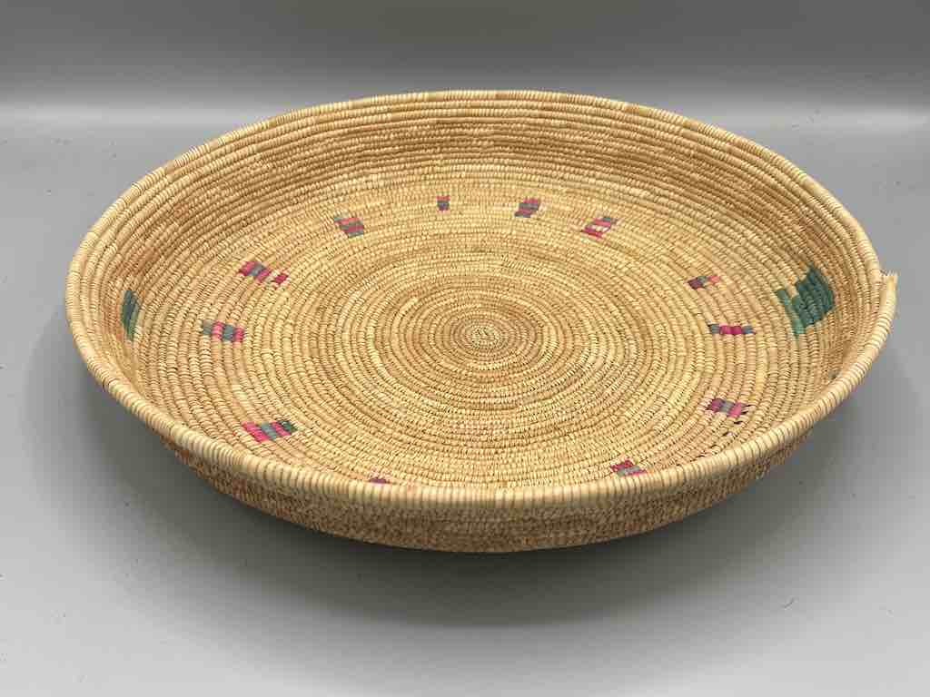 Shallow Sahelian Tight Weave Fulani Basket - Burkina Faso