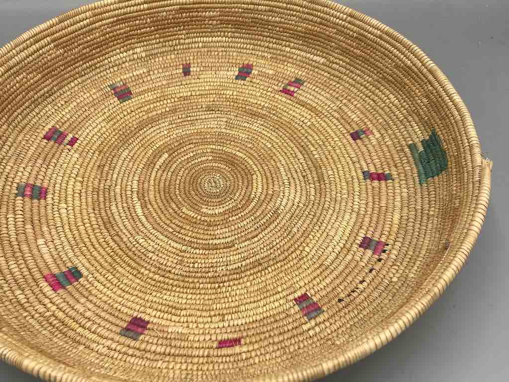 Shallow Sahelian Tight Weave Fulani Basket - Burkina Faso