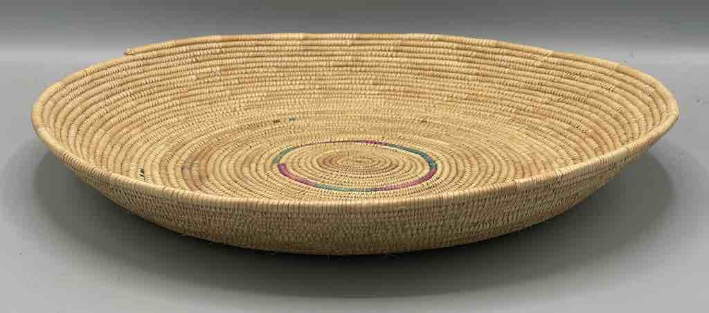 Shallow Sahelian Tight Weave Fulani Basket - Burkina Faso