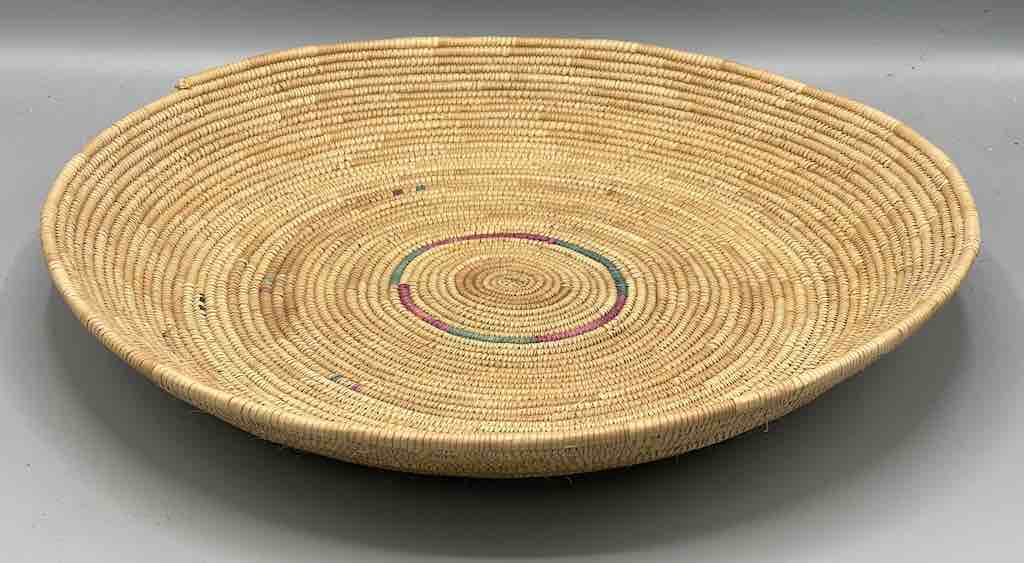 Shallow Sahelian Tight Weave Fulani Basket - Burkina Faso