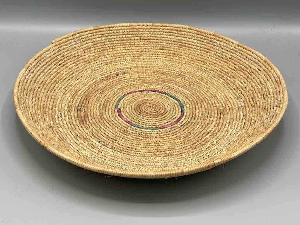 Shallow Sahelian Tight Weave Fulani Basket - Burkina Faso