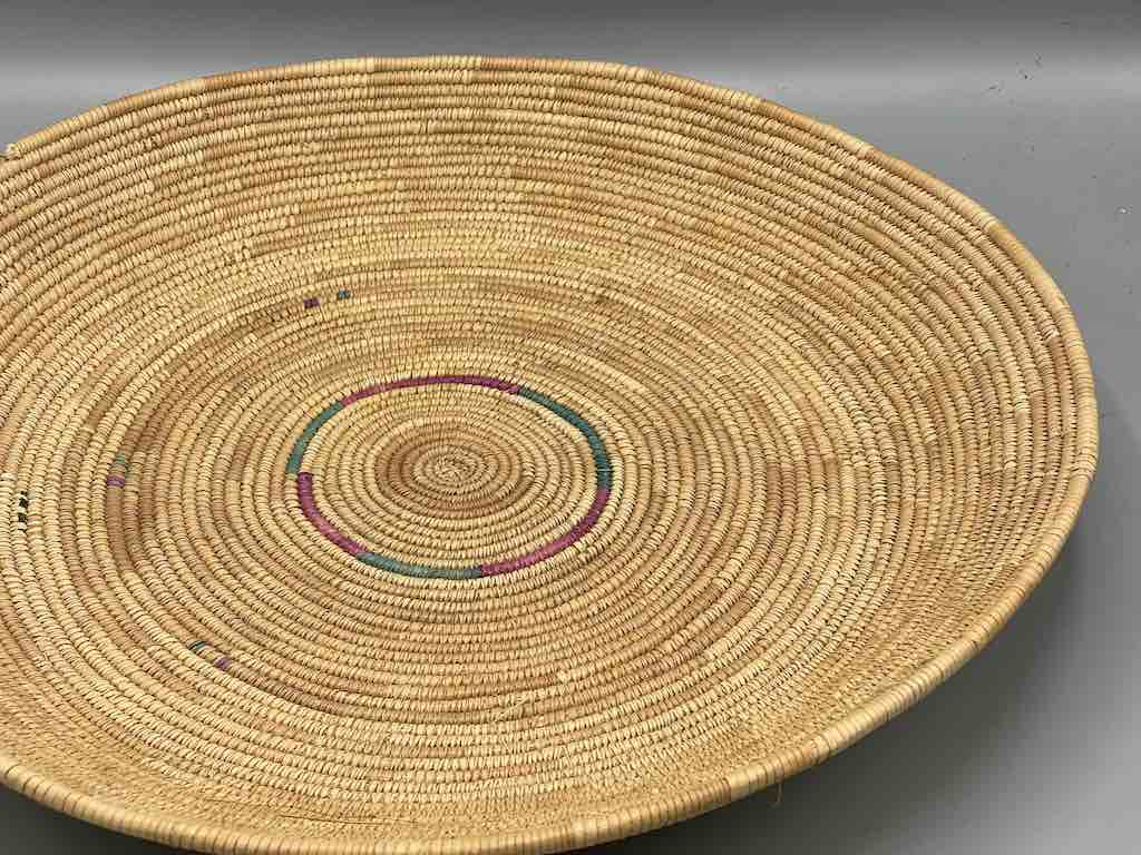 Shallow Sahelian Tight Weave Fulani Basket - Burkina Faso