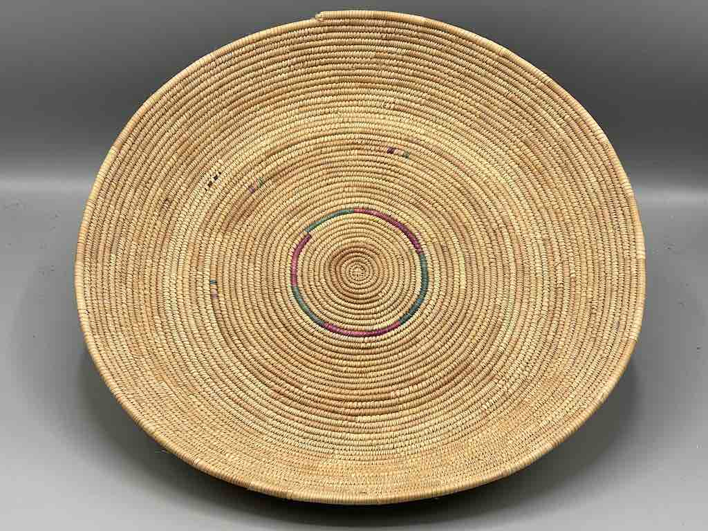 Shallow Sahelian Tight Weave Fulani Basket - Burkina Faso