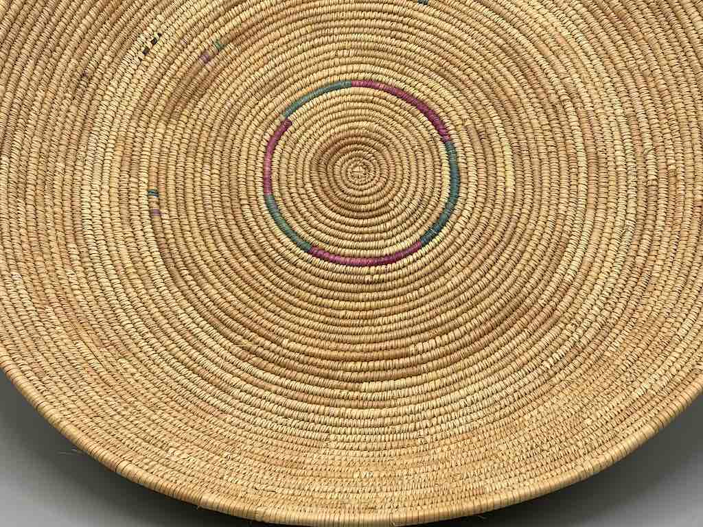 Shallow Sahelian Tight Weave Fulani Basket - Burkina Faso